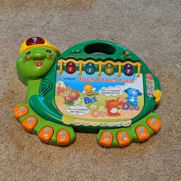 vtech touch and teach turtle